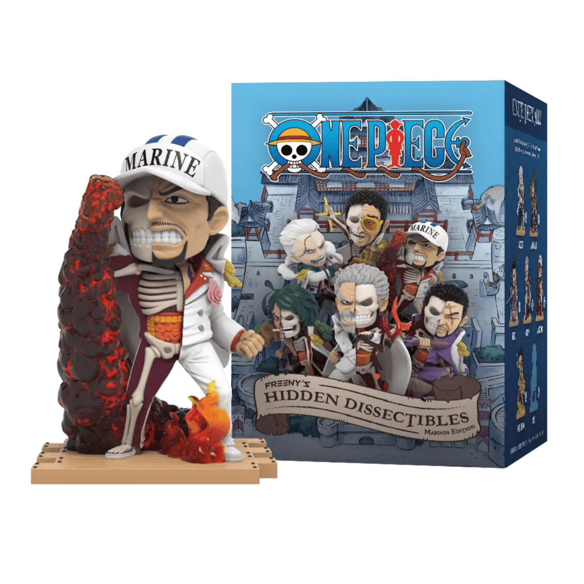 MIGHTY JAXX - FREENY’S HIDDEN DISSECTIBLES: ONE PIECE (MARINE EDITION) 658215278853