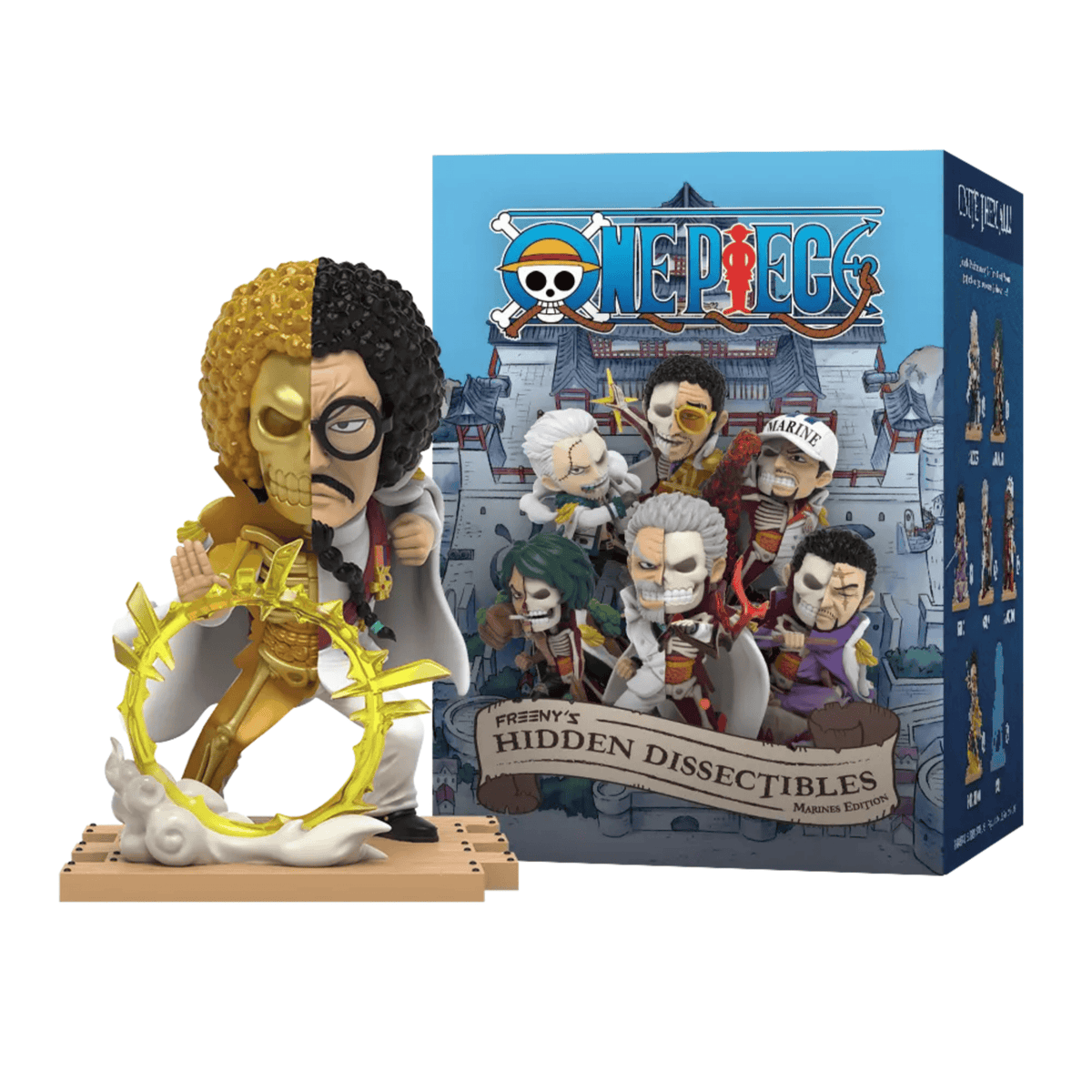MIGHTY JAXX - FREENY’S HIDDEN DISSECTIBLES: ONE PIECE (MARINE EDITION) 658215278853