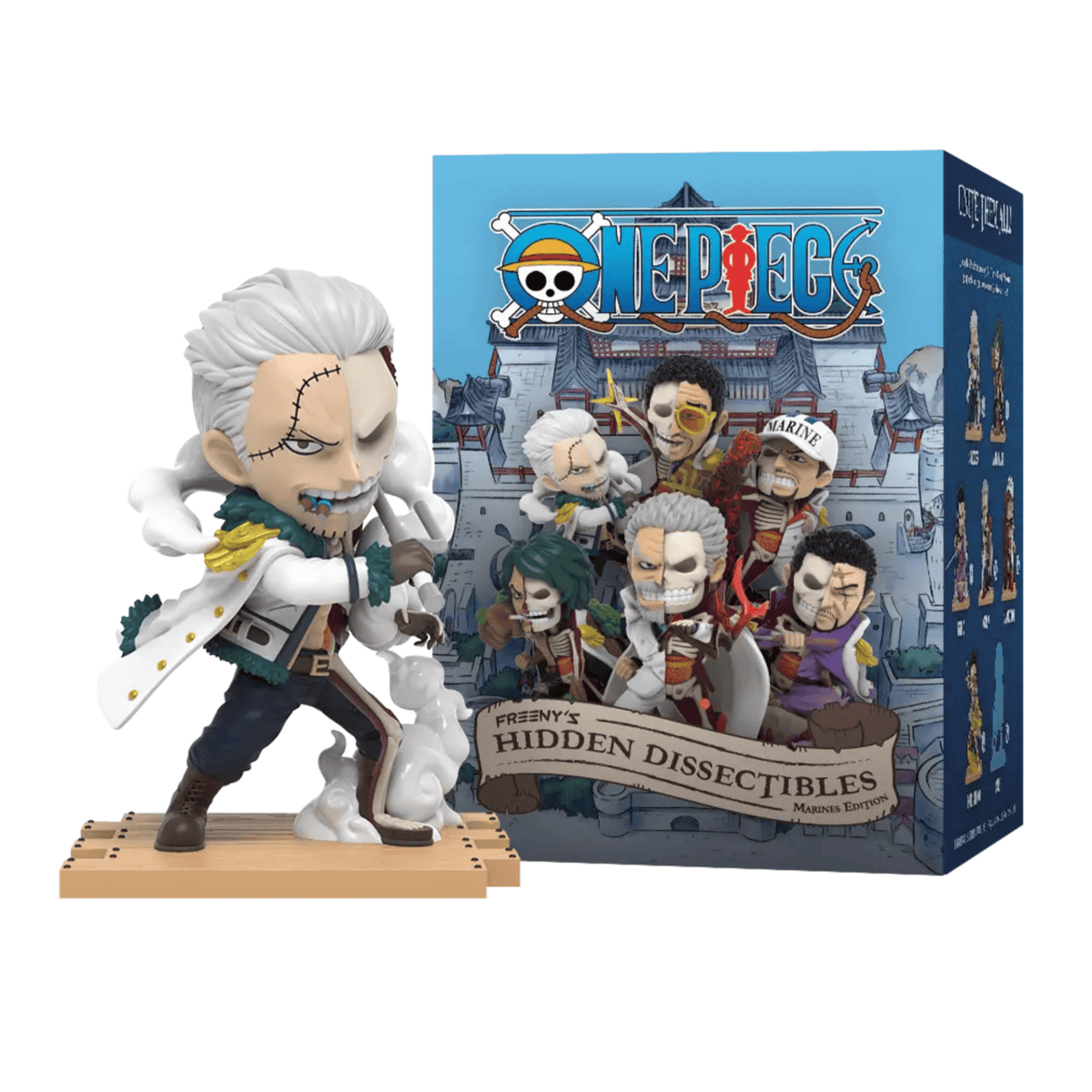 MIGHTY JAXX - FREENY’S HIDDEN DISSECTIBLES: ONE PIECE (MARINE EDITION) 658215278853
