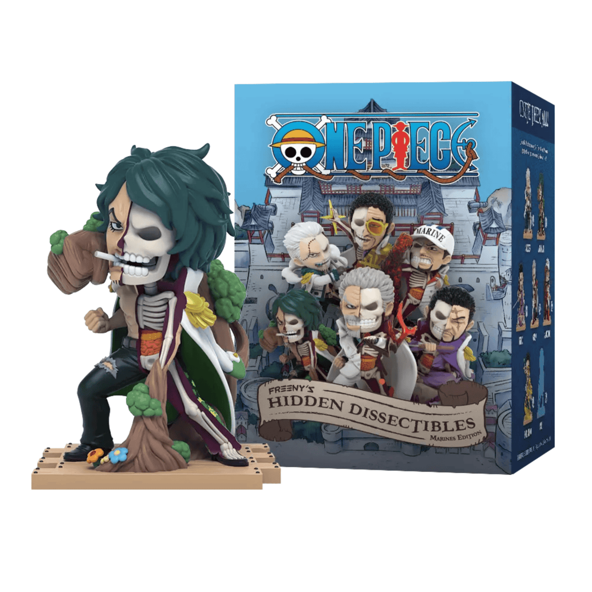 MIGHTY JAXX - FREENY’S HIDDEN DISSECTIBLES: ONE PIECE (MARINE EDITION) 658215278853