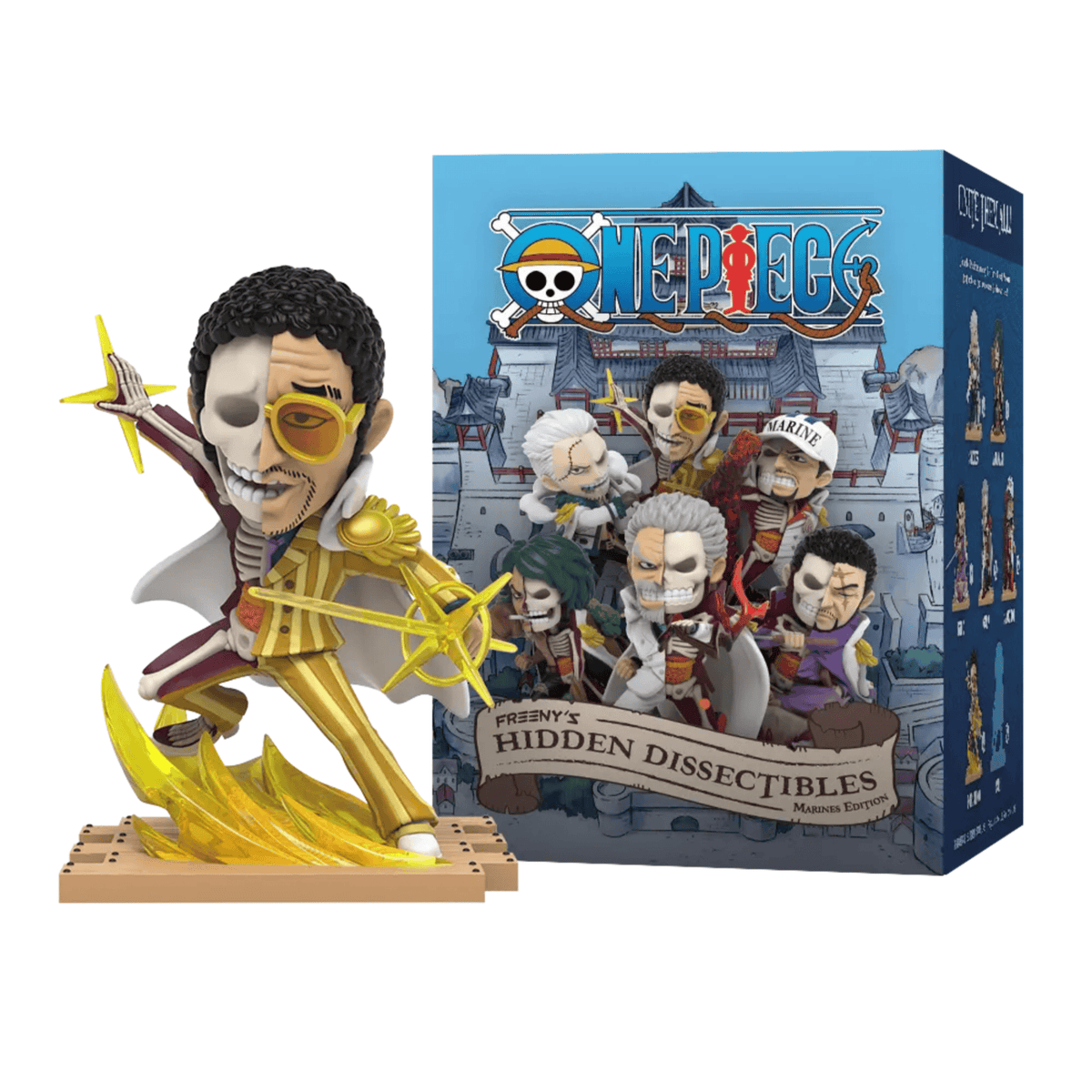 MIGHTY JAXX - FREENY’S HIDDEN DISSECTIBLES: ONE PIECE (MARINE EDITION) 658215278853