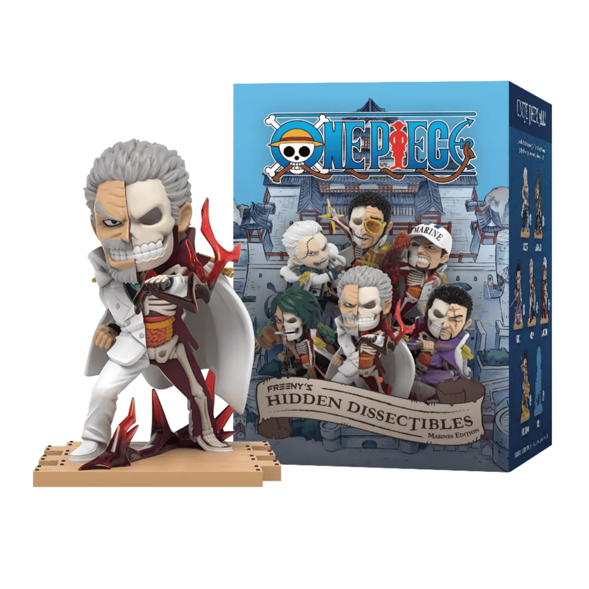 MIGHTY JAXX - FREENY’S HIDDEN DISSECTIBLES: ONE PIECE (MARINE EDITION) 658215278853
