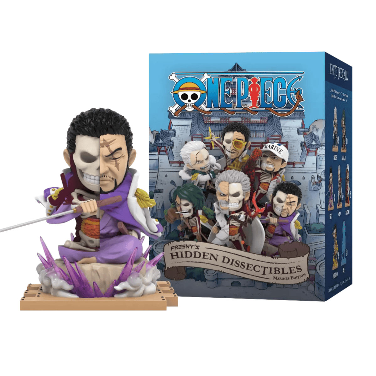 MIGHTY JAXX - FREENY’S HIDDEN DISSECTIBLES: ONE PIECE (MARINE EDITION) 658215278853