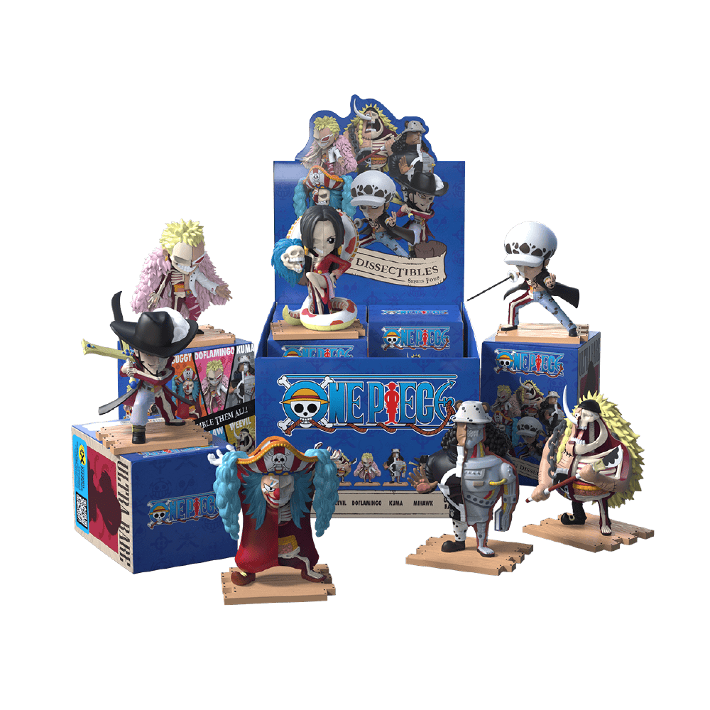 MIGHTY JAXX - FREENY’S HIDDEN DISSECTIBLES: ONE PIECE (WARLORDS EDITION) 658215289507