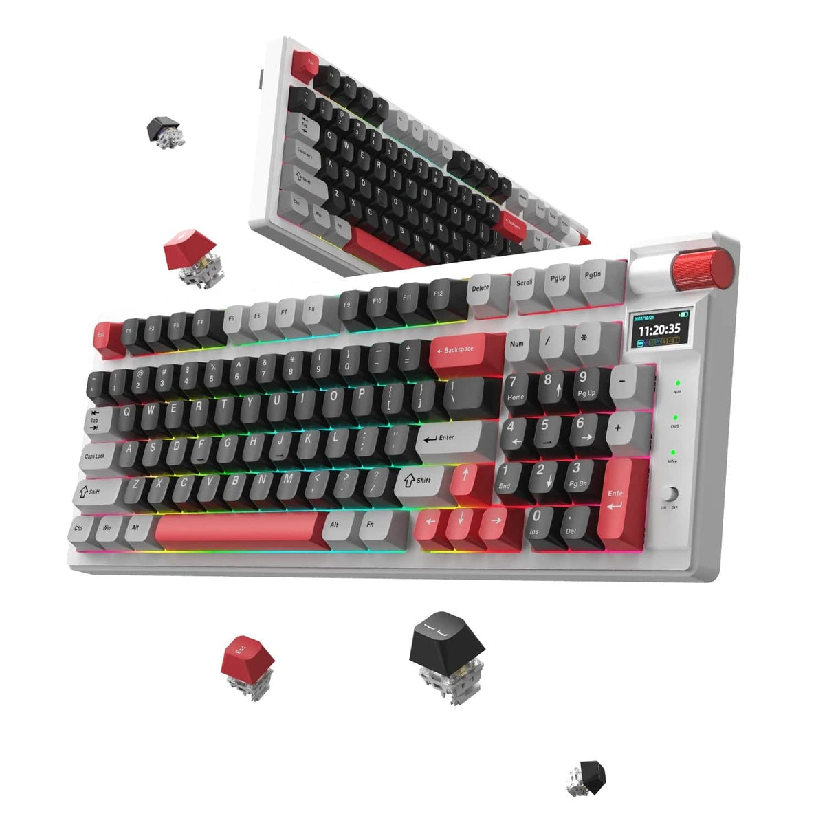 MONKA KG991W  STORM WIRELESS KEYBOARD 6932391932148