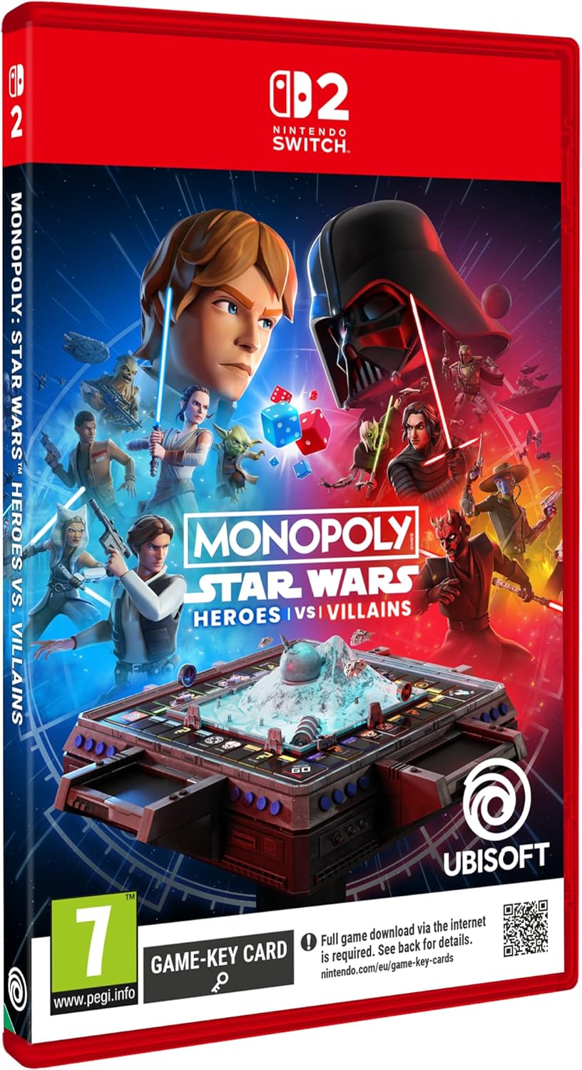 Monopoly: Star Wars Heroes Vs Villains (Nintendo Switch 2) 3307216311577