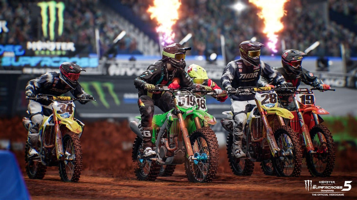 Monster Energy Supercross - The Official Videogame 5 (Playstation 4) 8057168504439