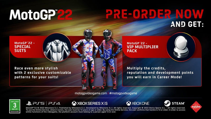 MotoGP 22 - Day One Edition (Playstation 4) 8057168504897