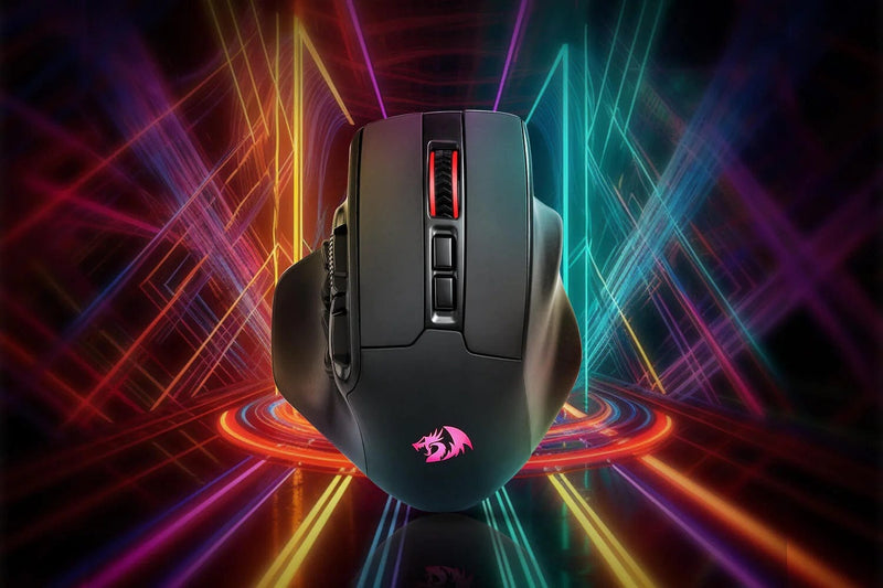 MOUSE - REDRAGON AATROX PRO M811-RGB WIRELESS 6950376715340