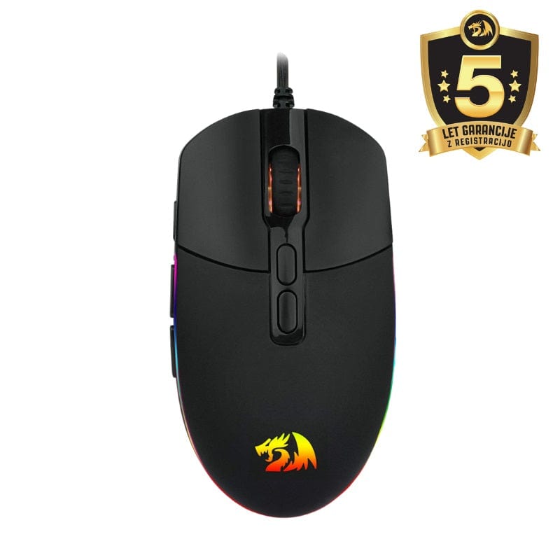 MOUSE - REDRAGON INVADER M719-RGB WIRED 6950376783325