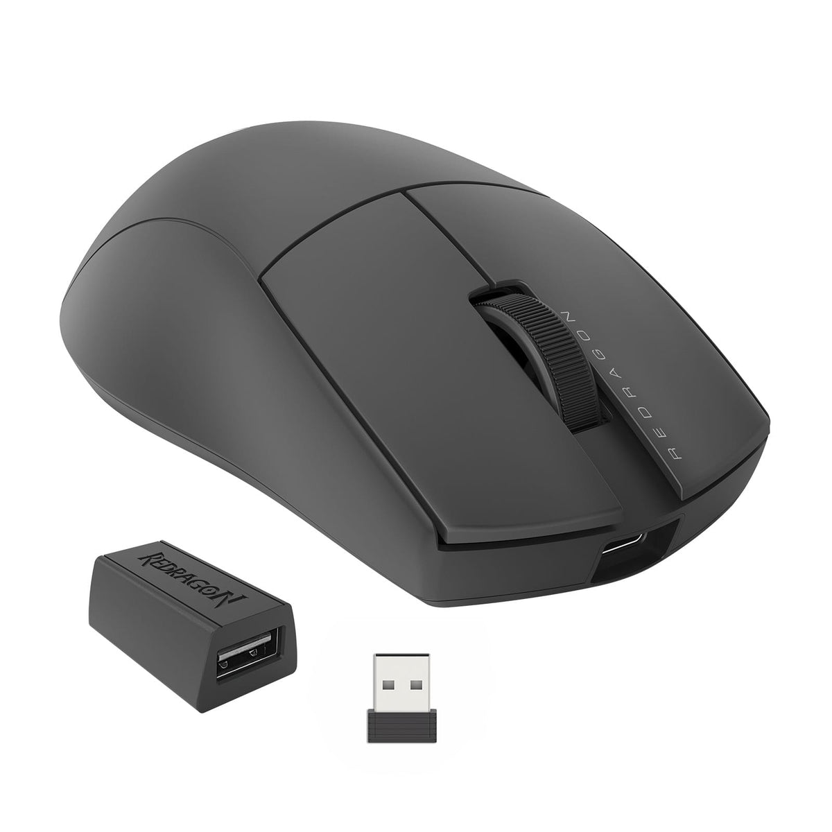 MOUSE - REDRAGON K1NG STANDARD M916-STD-1K  2.4G/BT/WIRED - BLACK 6950376727466