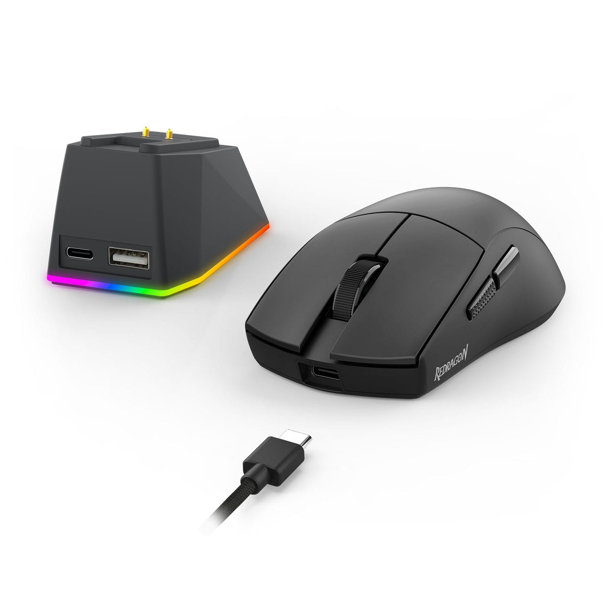 MOUSE - REDRAGON KING ULTRA M999 2.4G/BT/WIRED 6950376736789