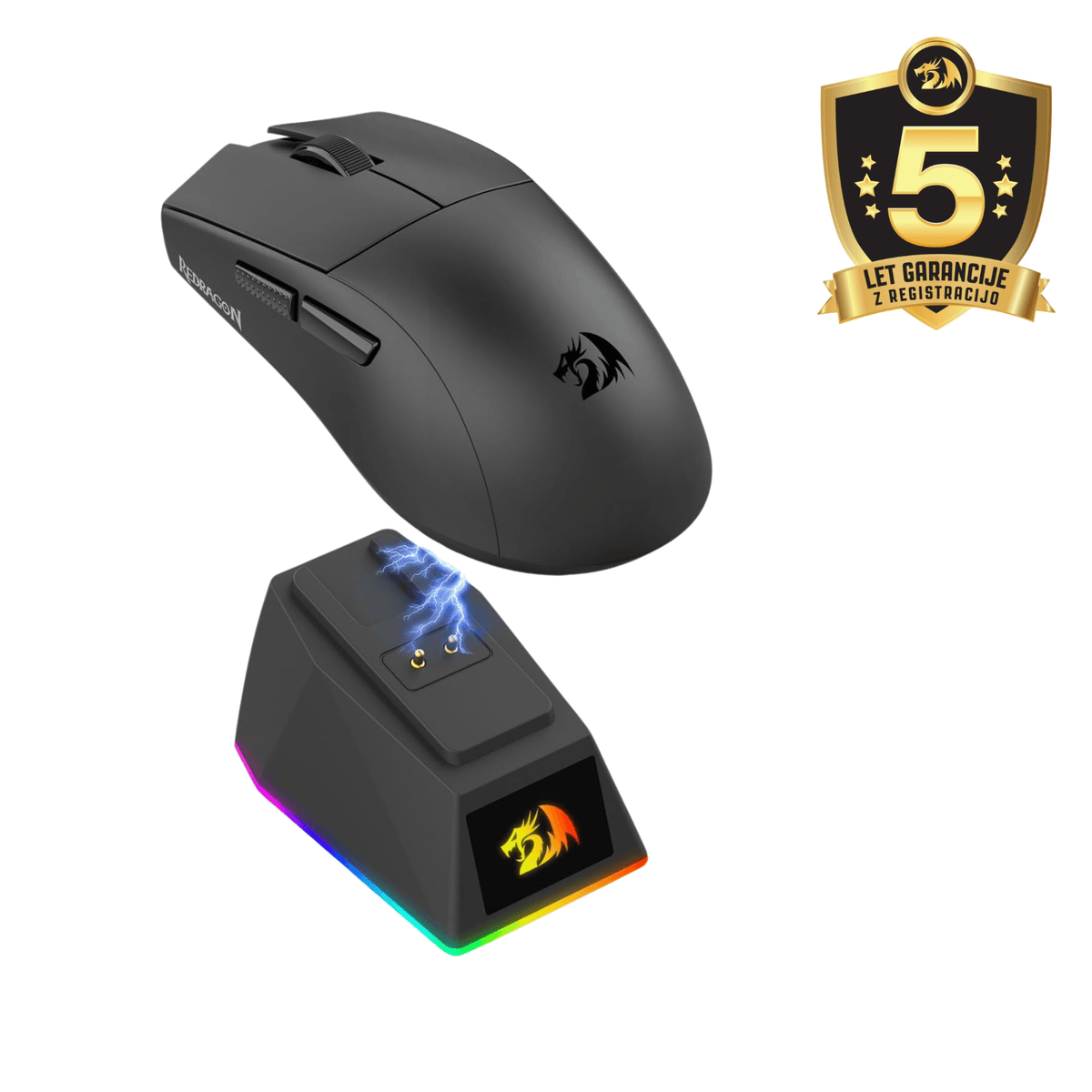 MOUSE - REDRAGON KING ULTRA M999 2.4G/BT/WIRED 6950376736789