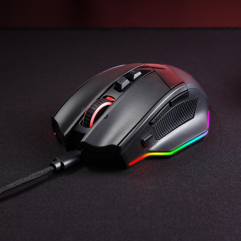 MOUSE - REDRAGON RIND M813-RGB WIRED 6950376721556