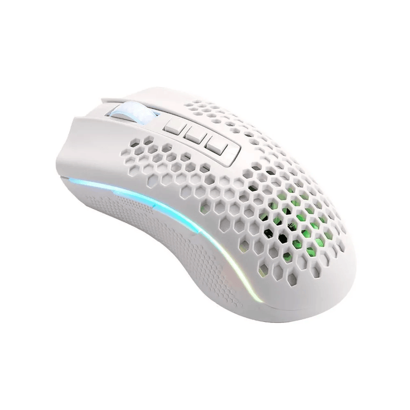 MOUSE - REDRAGON STORM PRO M808 WIRELESS/WIRED - WHITE 6950376709936