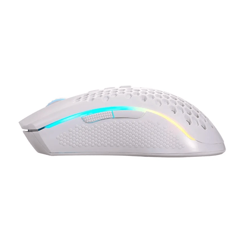 MOUSE - REDRAGON STORM PRO M808 WIRELESS/WIRED - WHITE 6950376709936