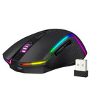 MOUSE - REDRAGON TRIDENT PRO M693-RGB WIRED/2.4Gh/BT 6950376714312