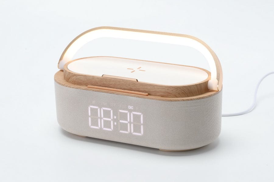 MOYE AURORA PLUS RADIO LAMP WITH CLOCK AND WIRELESS CHARGER 8605042604517