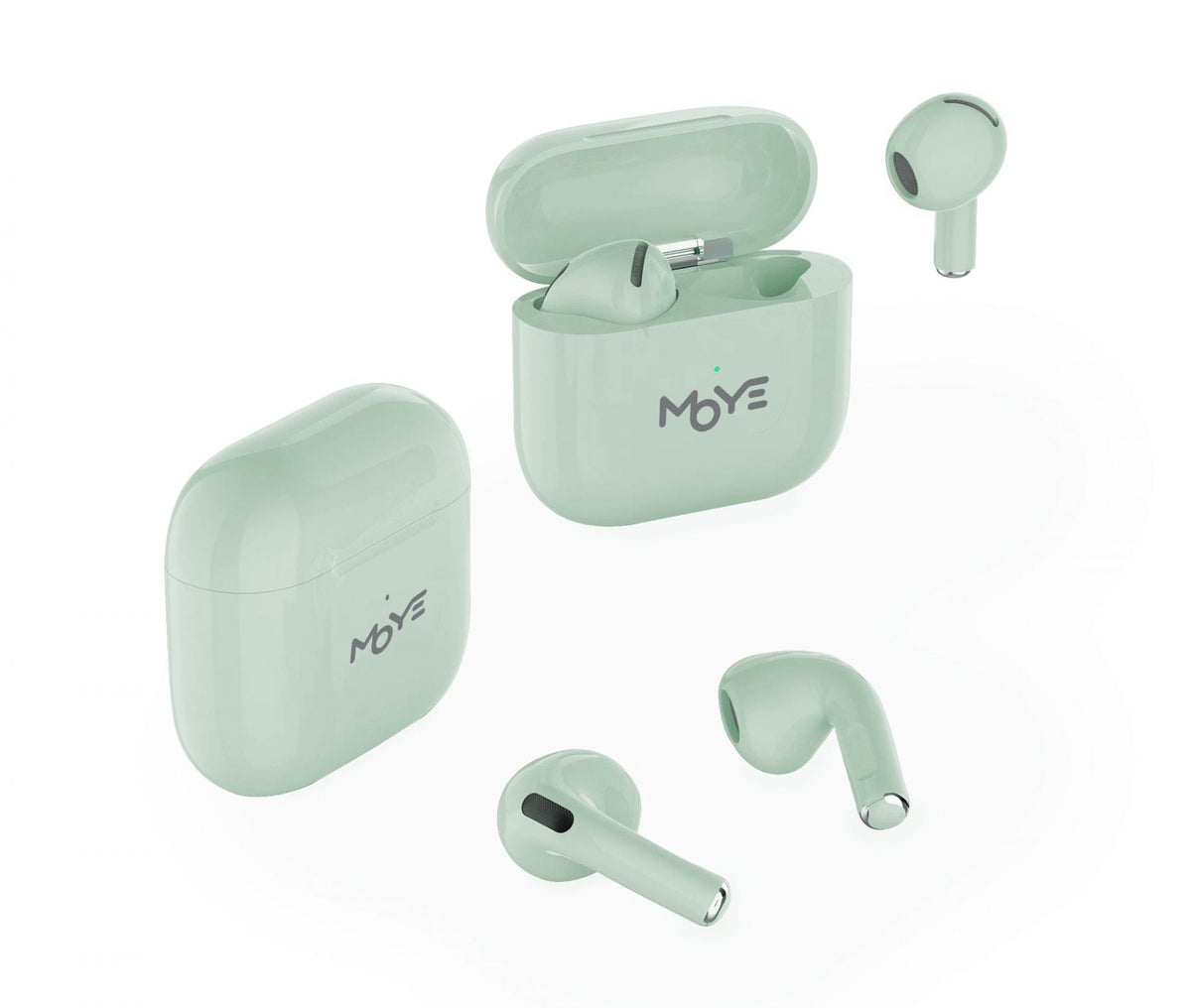 MOYE AURRAS 3 LITE TRUE WIRELESS EARPHONE GREEN 8605042619207