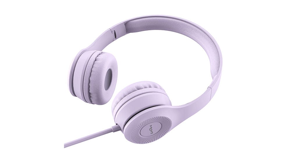 MOYE ENYO FOLDABLE HEADPHONES WITH MICROPHONE PINK - DAMAGED BOX 3200000000674