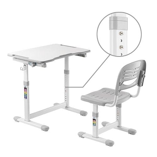 MOYE GROW TOGETHER - SET CHAIR AND DESK GREY 8605042605538