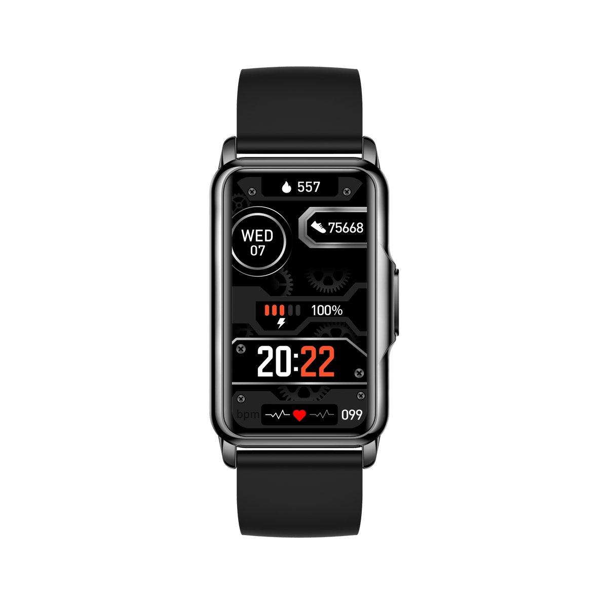 MOYE KRONOS FIT BUDDY SMART BAND - BLACK 8605042605453