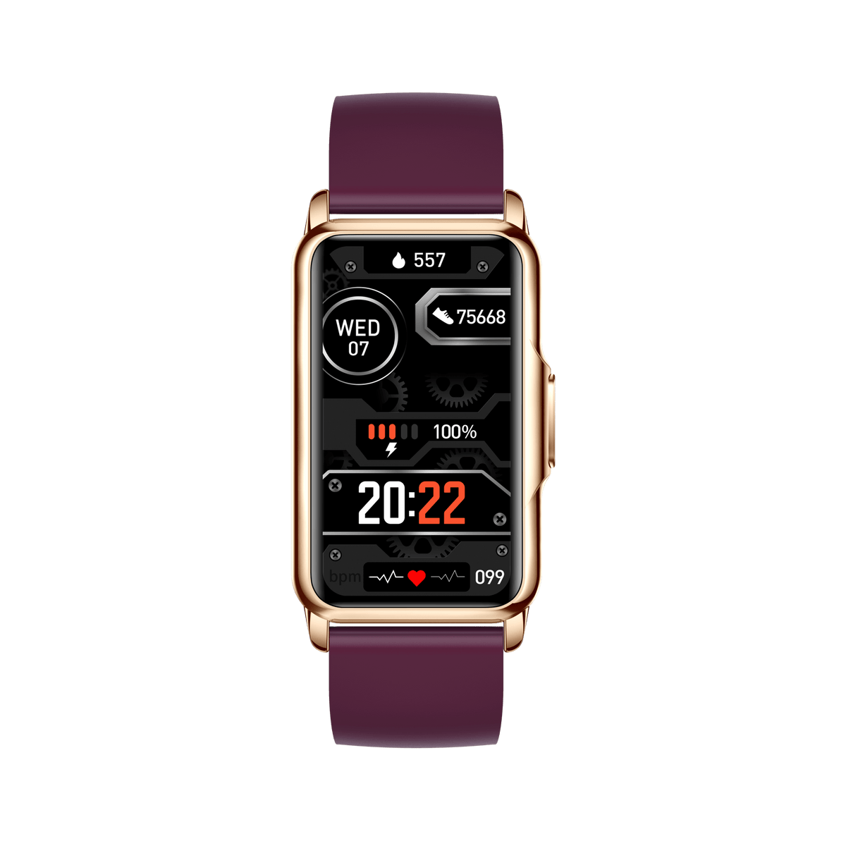 MOYE KRONOS FIT BUDDY SMART BAND – PURPLE 8605042605484