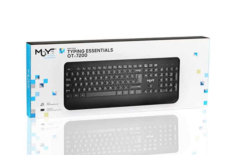 MOYE OT-7200 TYPING ESSENTIALS KEYBOARD 8605042603145