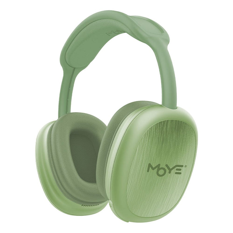 MOYE STELLAR BT HEADPHONES WITH MICROPHONE GREEN 8605042619535