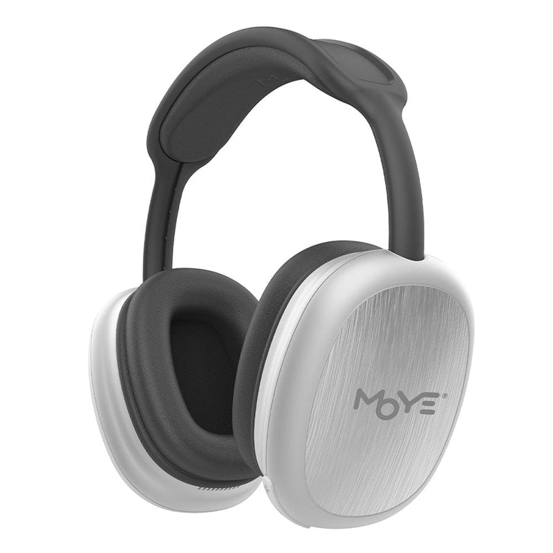 MOYE STELLAR BT HEADPHONES WITH MICROPHONE SILVER 8605042619559