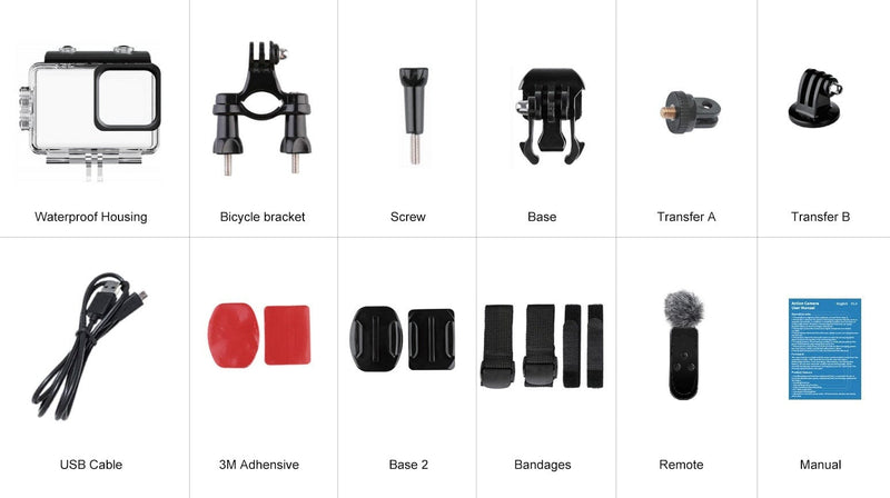 MOYE VENTURE 6K DUO ACTION CAMERA 8605042619474