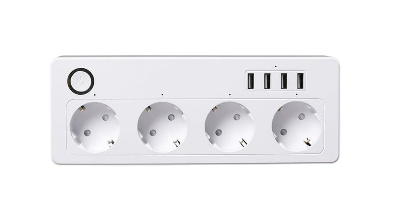 MOYE VOLTAIC SMART POWER STRIP V2 4 EU PLUGS + 4 USB PLUGS 3680W 16A 8605042604890