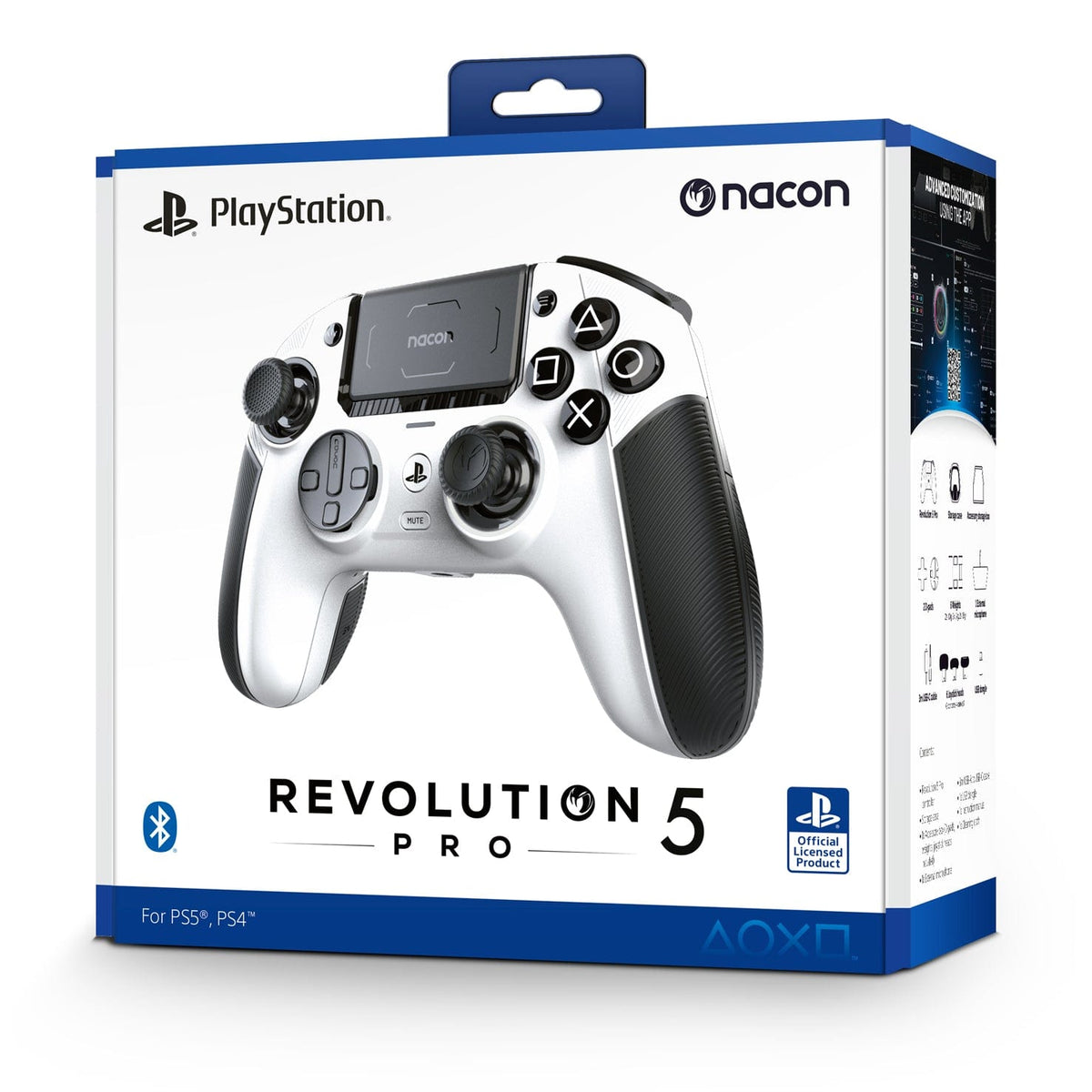 NACON CONTROLLER REVOLUTION 5 PRO PS5 WHITE 3665962023558
