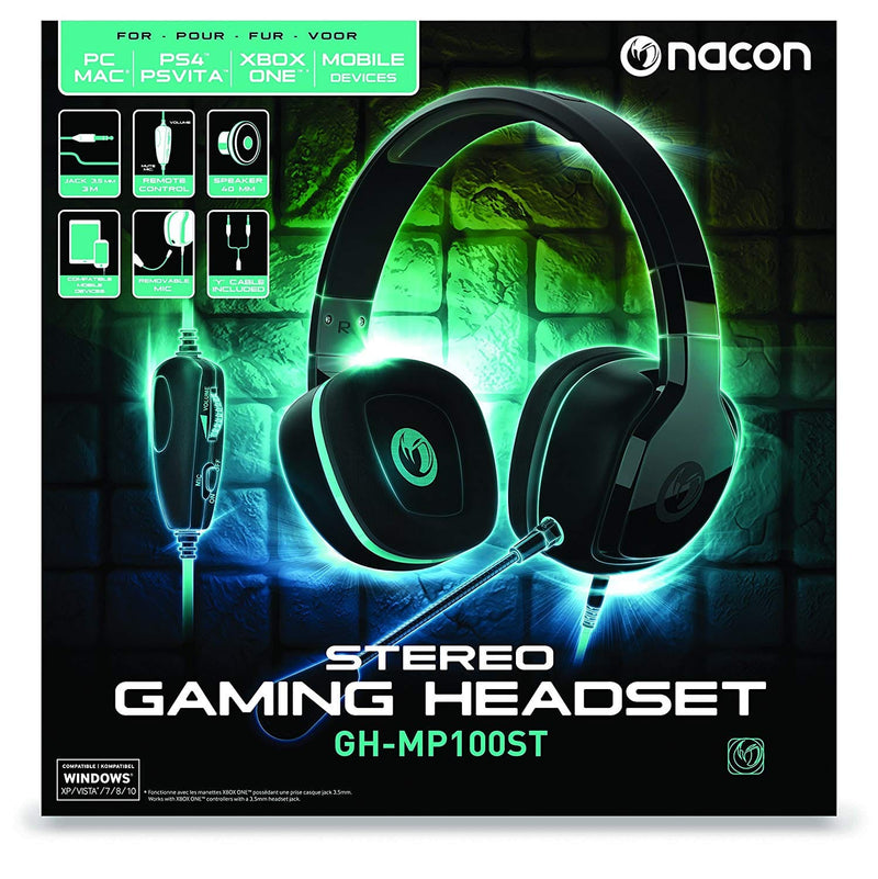 NACON GH-100ST STEREO HEADSET 3499550344585