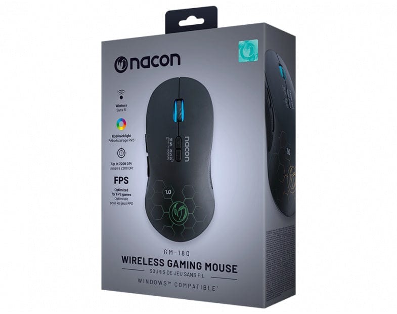 NACON GM-180 GAMING RGB WIRELESS MOUSE 3665962002355