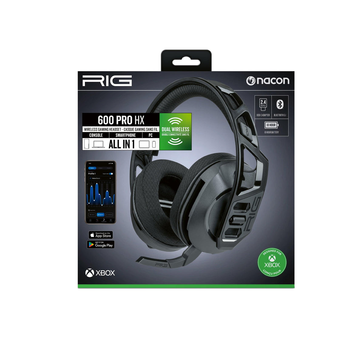 NACON HEADSET RIG 600 PRO HX 3665962019537