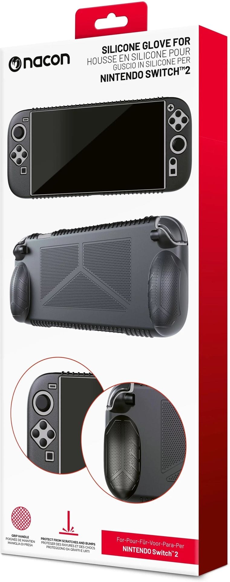 NACON NINTENDO SWITCH 2 SILICONE GLOVE 3665962028195