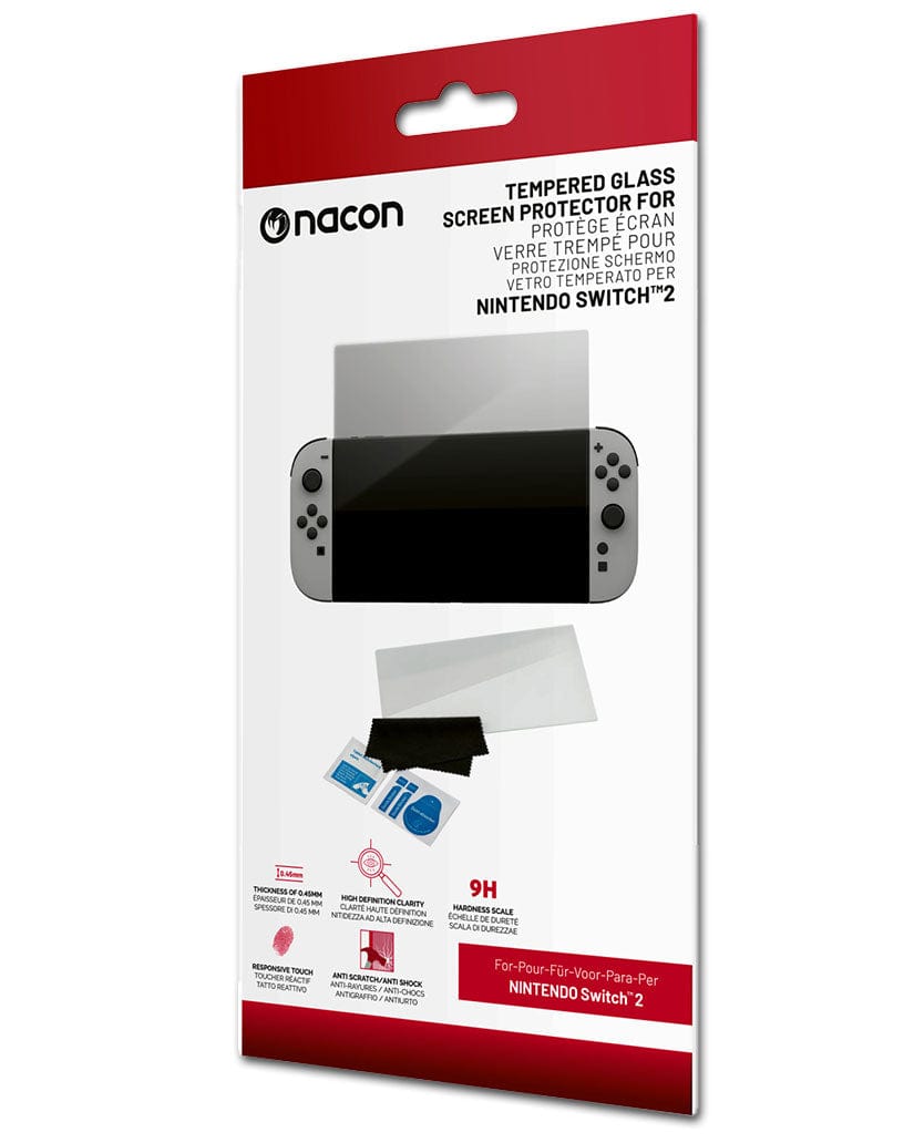 NACON NINTENDO SWITCH 2 TEMPERED GLASS 3665962028188