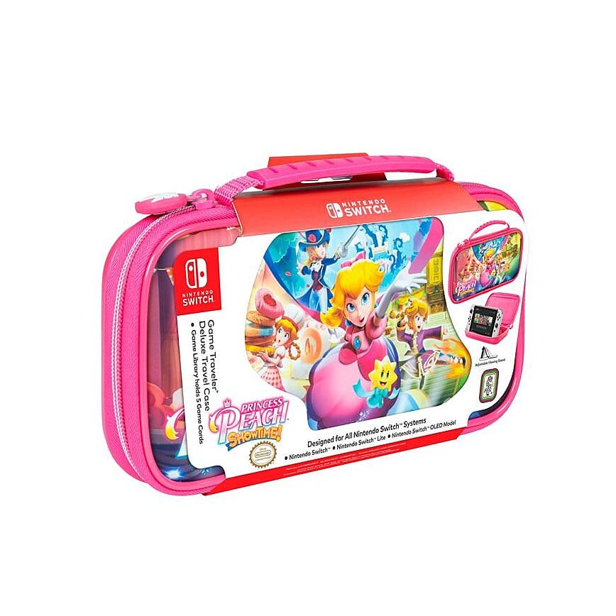 NACON NINTENDO SWITCH PRINCESS PEACH DELUXE TRAVEL CASE 0663293112982