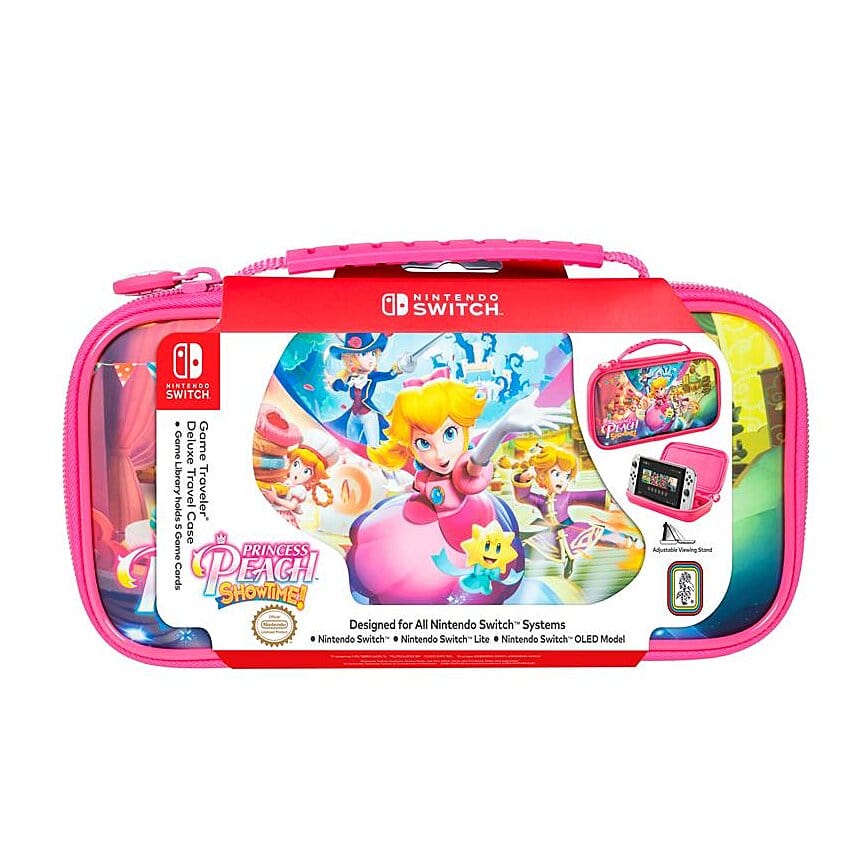 NACON NINTENDO SWITCH PRINCESS PEACH DELUXE TRAVEL CASE 0663293112982