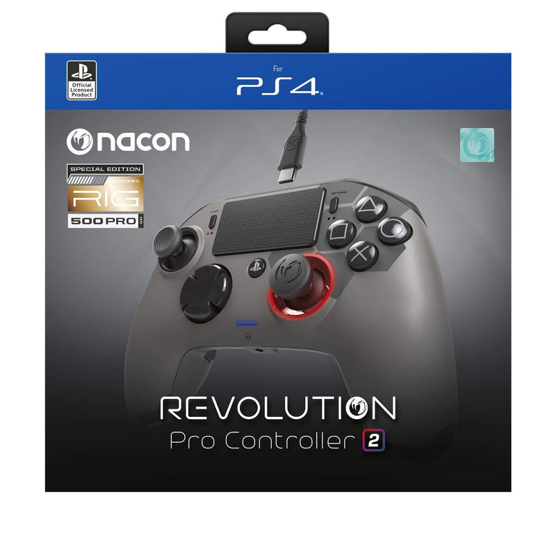 NACON PS4 REVOLUTION PRO CONTROLLER V2 RIG LIMITED EDITION BLACK 3499550367348