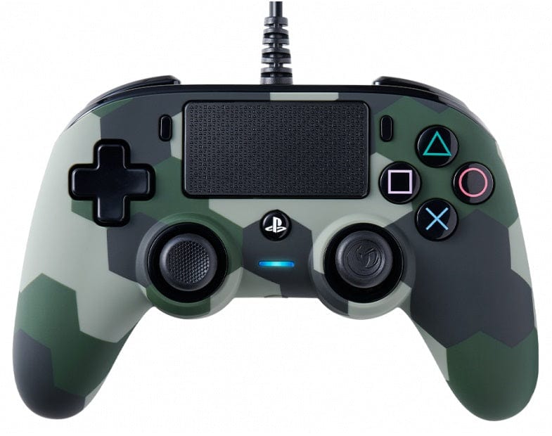NACON PS4 WIRED COMPACT CONTROLLER CAMO GREEN 3499550382556