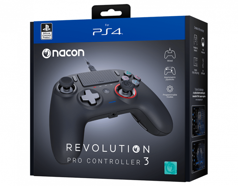 NACON REVOLUTION PS4 PRO CONTROLLER V3 - DAMAGED BOX 3200000001282