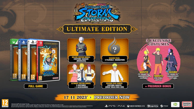Naruto X Boruto Ultimate Ninja Storm Connections - Ultimate Edition (Playstation 4) 3391892027808