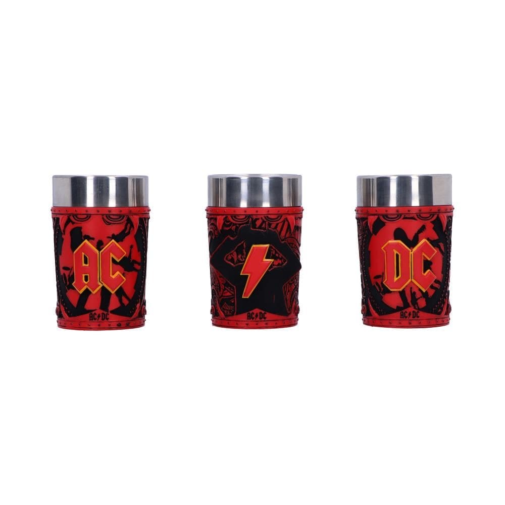 NEMESIS NOW AC/DC logo glass set 801269153359