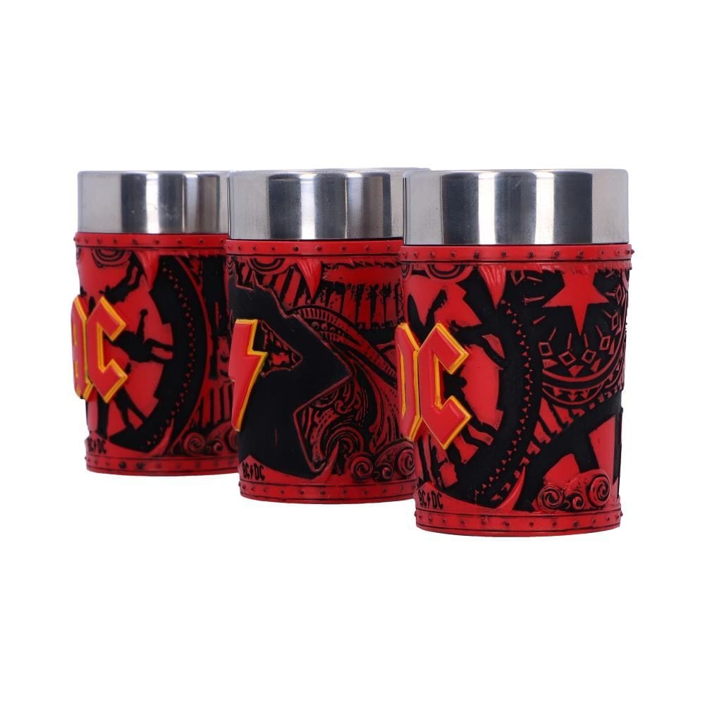 NEMESIS NOW AC/DC logo glass set 801269153359