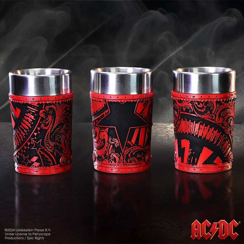 NEMESIS NOW AC/DC logo glass set 801269153359