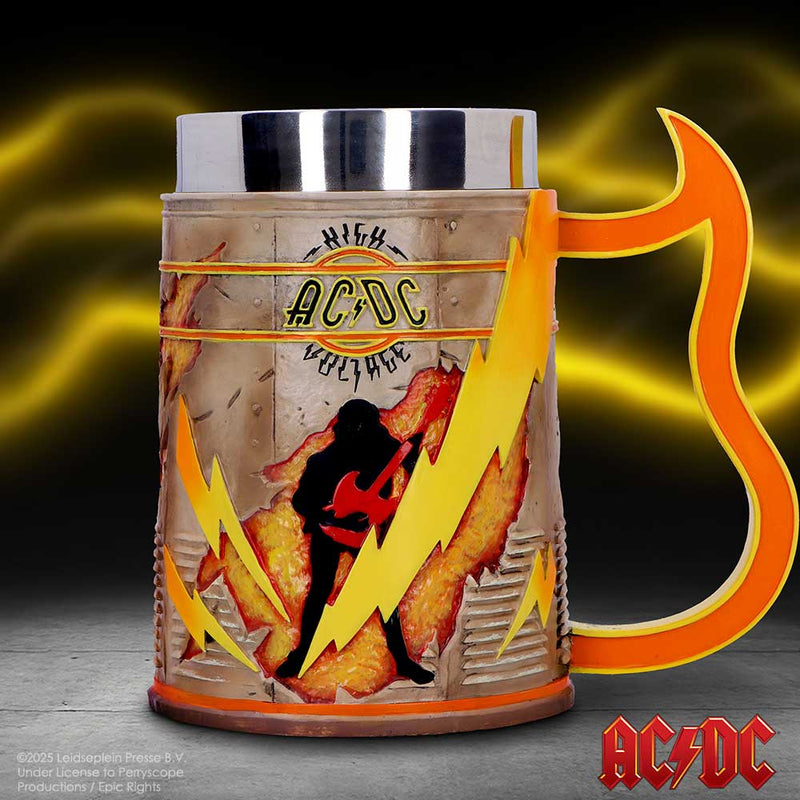 NEMESIS NOW ACDC HIGH VOLTAGE TANKARD 801269158873