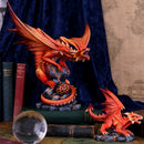 NEMESIS NOW ADULT FIRE DRAGON (AS) 24.5CM 801269131876