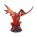 NEMESIS NOW ADULT FIRE DRAGON (AS) 24.5CM 801269131876